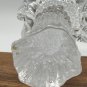 Vtg Crystal KOSTA BODA 7" Sunflower Ice Drip Candle Holder by GORAN WARFF
