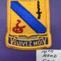 Vintage US Army Armored Cavalry Regiment Dress uniform Badges 3.5" patch Set 4