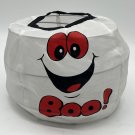 Vintage Rare Gemmy Nylon Fabric Halloween Candy Treat Bucket Pails Lantern Style