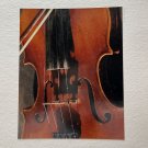 DETAILED UP CLOSE PHOTO VIOLIN CELLO FULL COLOR 7.5” x 9.5” Kris Strand