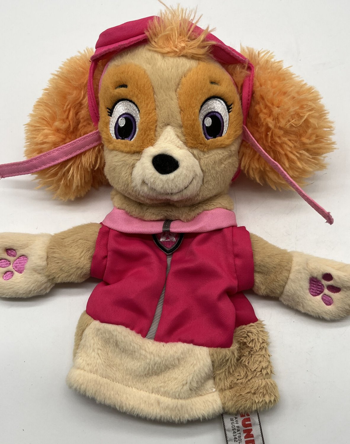 Gund Paw Patrol Hand Puppet Skye Plush Toy Story Time 9