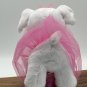 Disney Princess Style Trendy Puppy Plush White Dog Pink Crown and Tutu 7in Toy