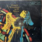 Franck Symphony In D Minor Vinyl RCA LM-2131 Boston Symphony Orchestra