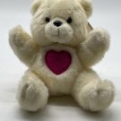 Russ Caress Soft Pets Bear Teddy Plush Heart Baby Happie 6" New with Tags