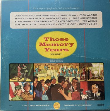 Various Artists Those Memory Years Living Sound 464A Record Album Vinyl LP