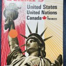 Harris Fall-Winter 1976-77 Edition Book - Stamps Of United States, UN, Canada