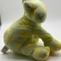 Kids Preferred Green Yelllow polka dot Frog Asthma allergy friendly 11" EUC
