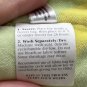 Kids Preferred Green Yelllow polka dot Frog Asthma allergy friendly 11" EUC