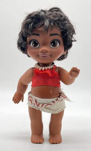 Disney Young MOANA 12" Bathtime Adventure Baby Doll Jakks Pacific,