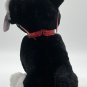 FAO Schwartz  Boston Terrier  with Heart Glasses Plush 12"H NWT