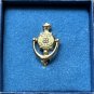 Vintage Avon Calling Door Knocker Gold Tone Service Lapel Pin in Original Case