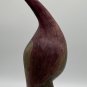 Hand Carved Wood Crane Egret Bird Statue Painted Sculpture Beach Decor 19&acirc;��