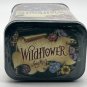 Wildflower Seed Mix Metal Floral Victorian Woman Decorative Tin