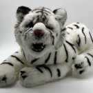 Discovery Channel 18" Sundar White Bengal Tiger Plush Plastic Teeth 1999