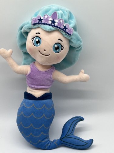 Memory Building Club Mermaid Plush Doll From the Girl Memory Kit * Plush Only*
