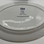 Galaxy Fine Porcelain By Sakura Cobalt Blue 14" Oval Platter with 14k Gold Star