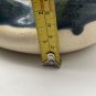 Ceramic Stoneware Vintage Small Bowl Signed Studio Pottery MCM Blue Beige Green