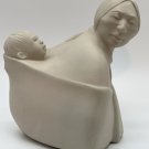 NUMBERED 35/60 JEAN JUHLIN SCULPTURE FIGURINE MOTHER W/ CHILD SIGNED