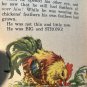 Vintage Children's Whitman Top Top Tales Book WHY ROOSTY SANG COCK-A-DOODLE-DOO!