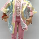 Vintage MATTEL 1986 HOT LOOKS 18" Bendable 80s Fashion DOLL with Outfit