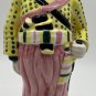 Vintage Sahara Hotel & Casino Las Vegas Menu/ Holder Statue Vase 10”