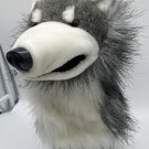 AURORA WORLD Plush 11" GRAY WOLFGANG WOLF Hand Puppet Golf Club Cover Grey