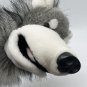 AURORA WORLD Plush 11" GRAY WOLFGANG WOLF Hand Puppet Golf Club Cover Grey
