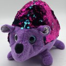 Adventure Planet Sequinimals Plush Stuffed Animal Hedgehog Flip Sequin Pink Blue
