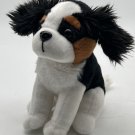Our Generation Dog White Black Brown Stuffed Plush Animal Toy Battat