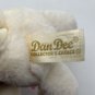 DanDee Fluffy Animal White Lamb With Pink Tie 10†Plush