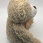 Burton + Burton Shaggy 11" Teddy Bear Plush Stuffed Animal Plaid Bow #9722096