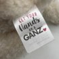 Get your Hands on a Ganz Plush Shaggy Teddy Bear 11" Murdoch Cream/ Off white