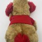 Dog Puppy Valentine Plush Stuffed Toy BE MINE T SHIRT 10" Walmart red ears nose