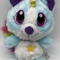Fiesta Blue White Rainbow Unicorn Puppy 14&acirc;�� Plush Stuffed Animal