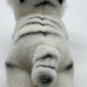 Aurora MIYONI Plush White Tiger Cub Baby Mini 7&acirc;�� Striped Crouching Blue Eyes Toy