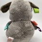 Bright Starts Taggies Puppy Dog Plush Stuffed Animal Rattle Weeble Toy 8"