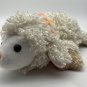 Caltoy Lamb Sheep Tan Beige Ribbon Laying Floppy 13&acirc;�� Plush Stuffed Animal Toy