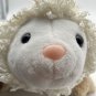Caltoy Lamb Sheep Tan Beige Ribbon Laying Floppy 13â Plush Stuffed Animal Toy