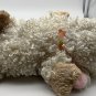 Caltoy Lamb Sheep Tan Beige Ribbon Laying Floppy 13â Plush Stuffed Animal Toy