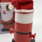 Vintage 1980s Wind-Up Walking Santa Christmas Salt & Pepper Shaker 1986 w/ Box