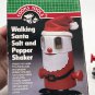 Vintage 1980s Wind-Up Walking Santa Christmas Salt & Pepper Shaker 1986 w/ Box
