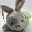 Hallmark Easter Bunny Rabbit Basket White Stuffed Plush Animal - 2005 - With Tag