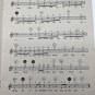 Vintage Sheet Music Song Book All-Time Tops 1959 Concert Electric Chord Organ #8