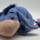 VINTAGE Fisher Price 2001 Rare Baby's First Eeyore Rattle Plush Disney Toy 10"
