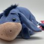 VINTAGE Fisher Price 2001 Rare Baby's First Eeyore Rattle Plush Disney Toy 10"