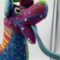 Disney Store Pixar Coco Dante Alebrije Rainbow Spirit Dog 15" Plush Stuffed Toy