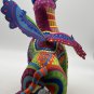 Disney Store Pixar Coco Dante Alebrije Rainbow Spirit Dog 15" Plush Stuffed Toy