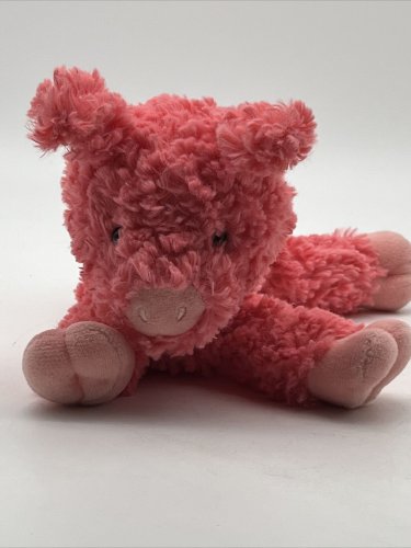 Mary Meyer SWEET RASCALS Pink PIG Plush Stuffed Animal Toy Bean Bag 7&acirc;�� HTF