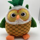 PINEAPPLE OWL PLUSH 10” TALL 2019 TOY FACTORY CLEAN