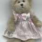 Ganz Heritage Collection 10” Sommerset Bear Jointed H8077 Pink Dress